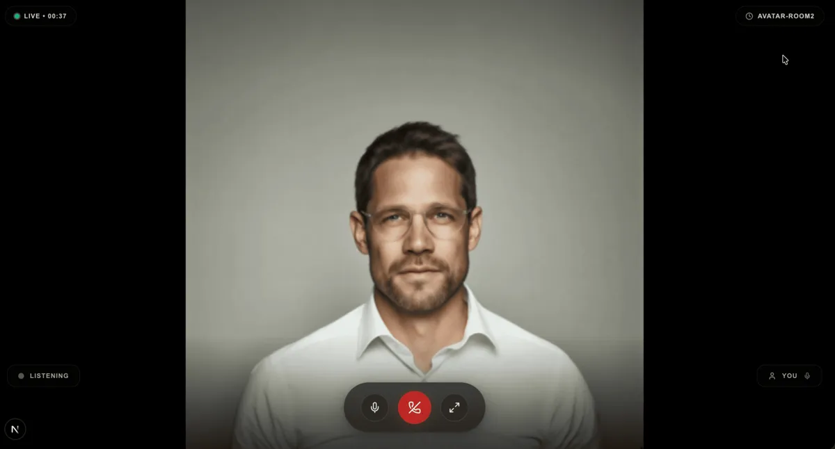 AI Video Chatbot with RAG screenshot 1