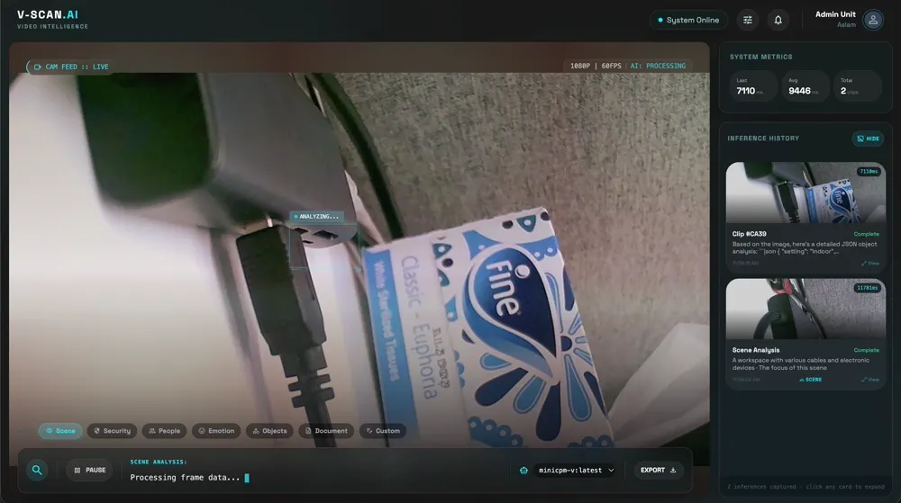 Local AI Vision Toolkit screenshot 2